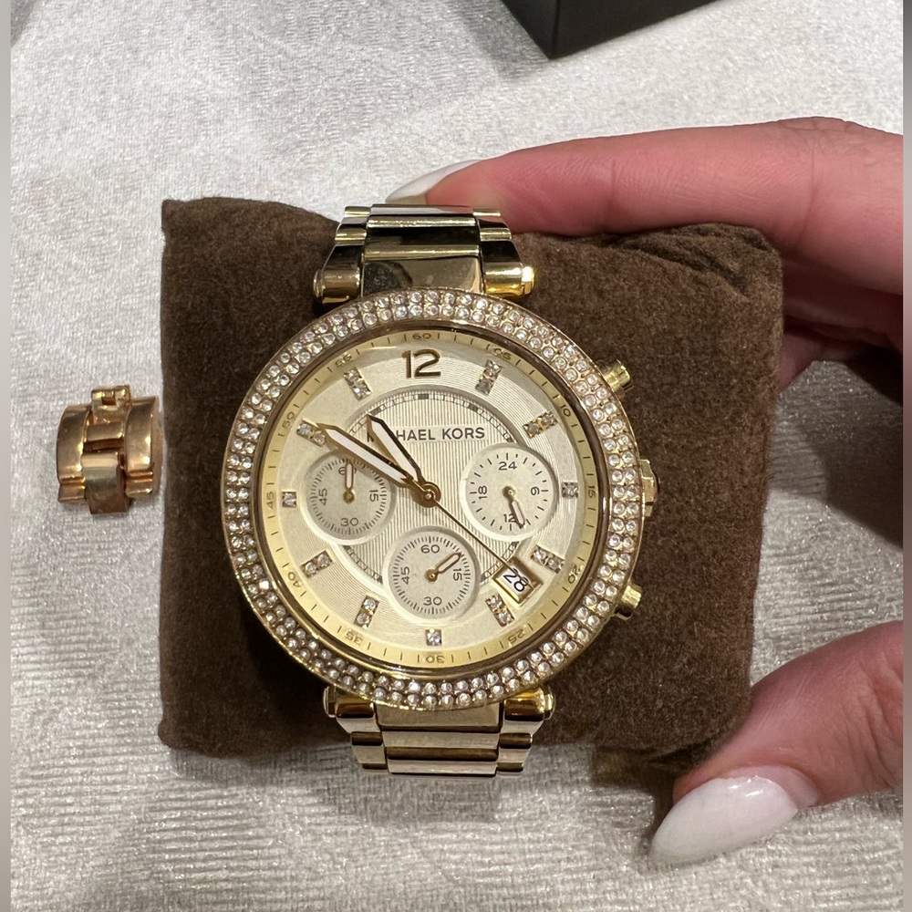 Michael Kors gold watch